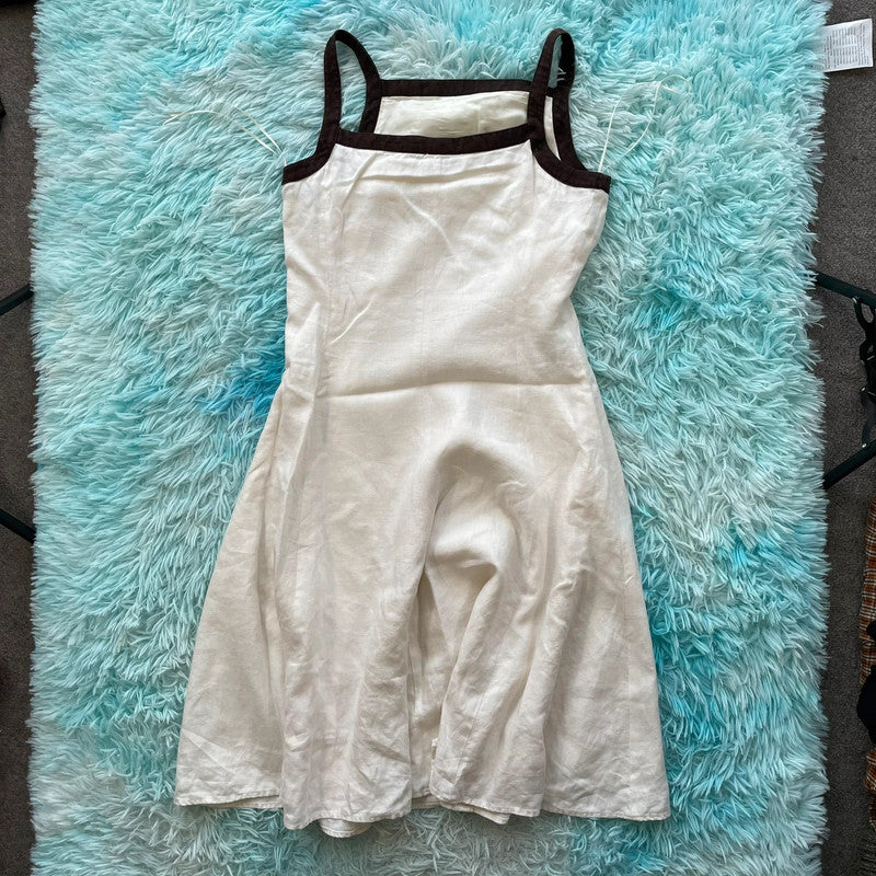 Vintage White Ralph Lauren Dress - Size 4