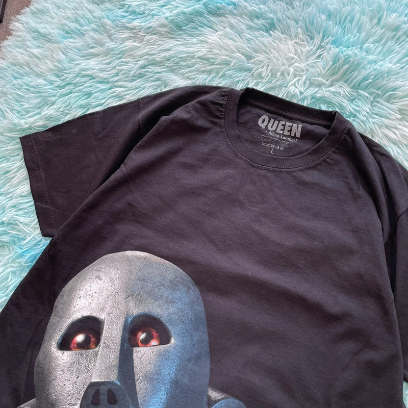 Black Queen + Adam Lambert Band T Shirt - Large