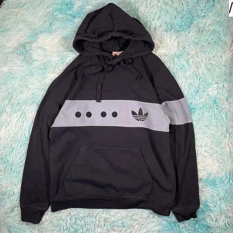 Navy Adidas Hoodie - Medium