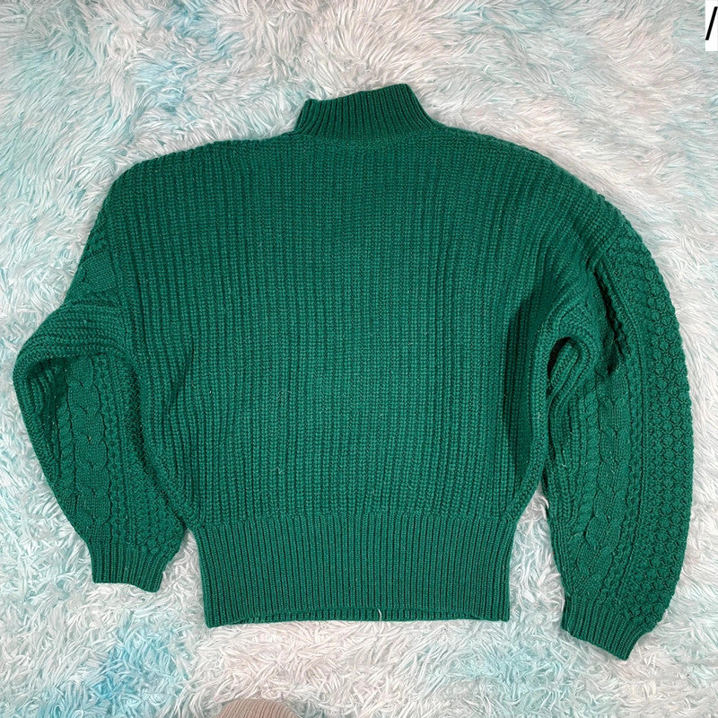 Green Le Maille Sezane Knitted Jumper - Small