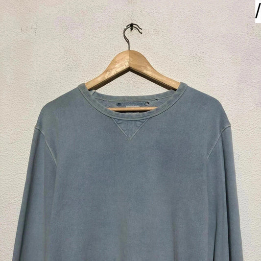 Vintage Light Blue CP Company Sweatshirt Plain - XXL
