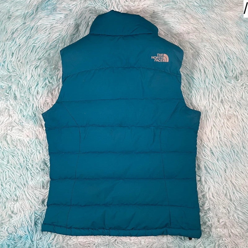 Blue Yhe North Face Gilet Jacket 700 Down Puffer - XS