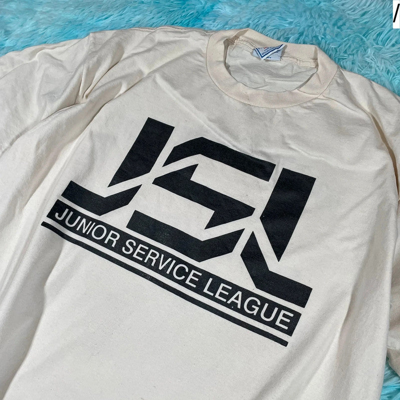Vintage 90s White Graphic T Shirt - XXL