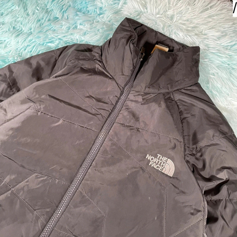 Black The North Face Light Puffer Jacket - Small