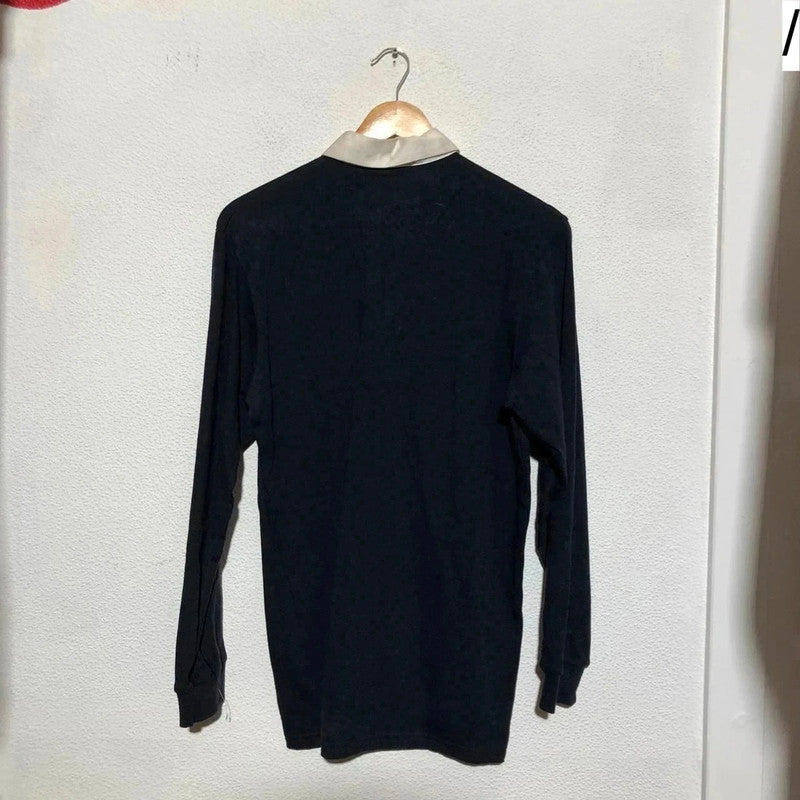 Deadstock Vintage 90s Scotland Rugby Shirt Cotton Oxford - Small