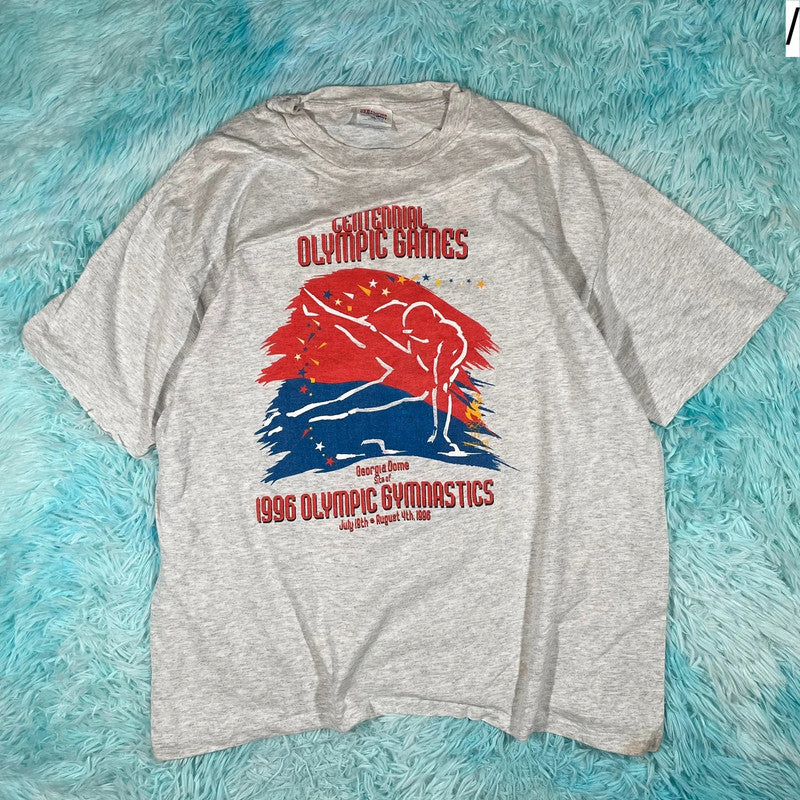 Vintage 1996 Atlanta Olympics Graphic T Shirt - XL