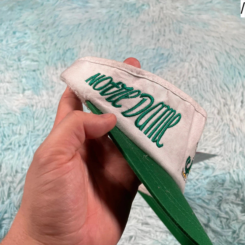 Deadstock Notre Dame Irish Visor Cap NFL