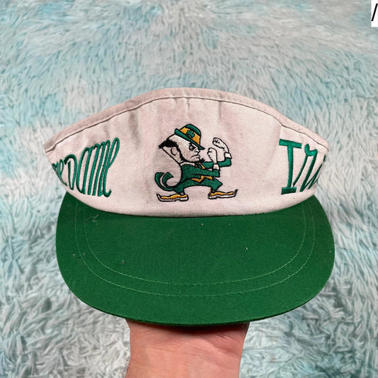 Deadstock Notre Dame Irish Visor Cap NFL