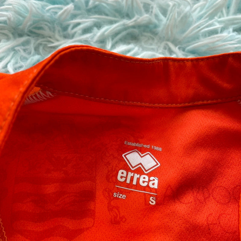 Orange Blackpool Shirt Home Kit Errea - Small