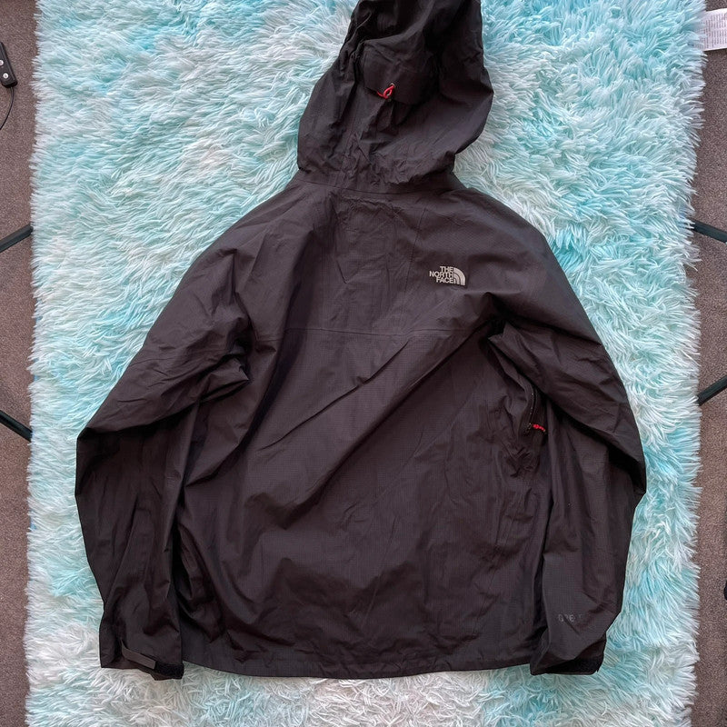 Black The North Face Raincoat Jacket Gore-tex - XL
