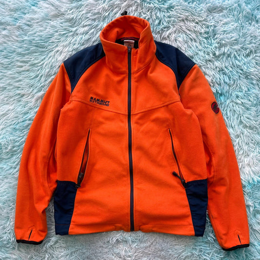 Vintage & Navy Mammut Fleece Jacket - Medium