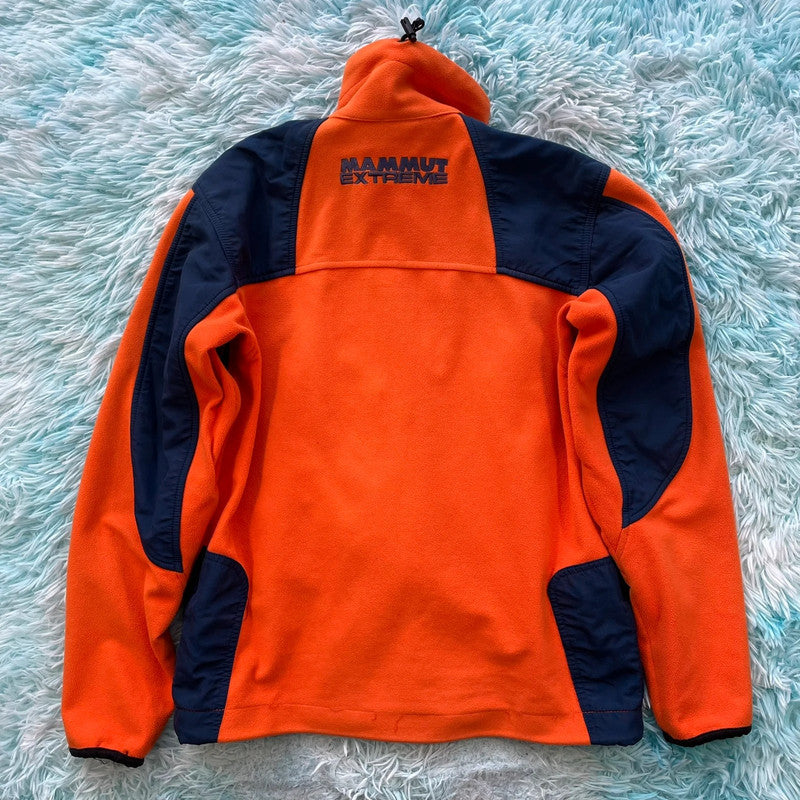 Vintage & Navy Mammut Fleece Jacket - Medium