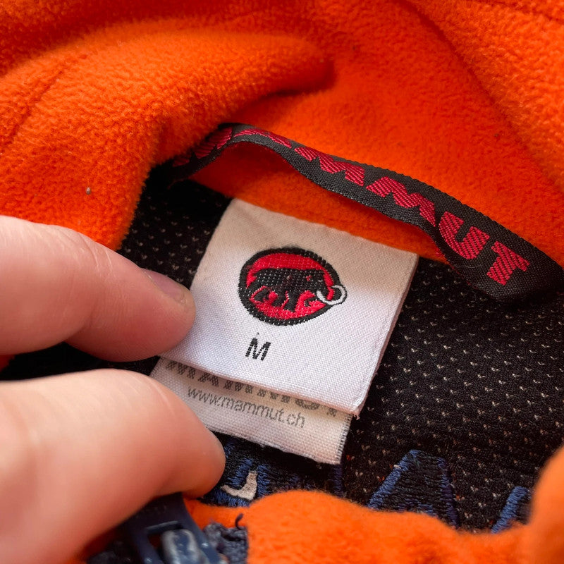 Vintage & Navy Mammut Fleece Jacket - Medium