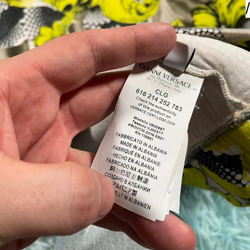 Patterned Versace Collection Sweatshirt - Large