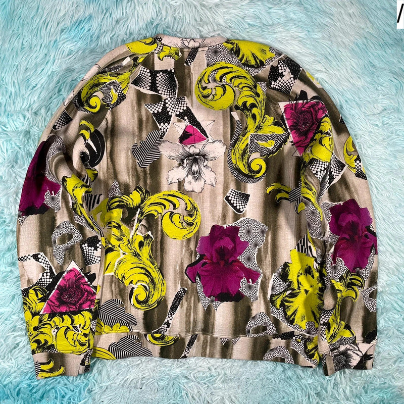 Patterned Versace Collection Sweatshirt - Large