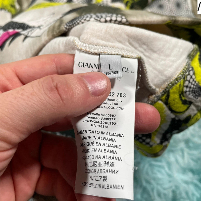 Patterned Versace Collection Sweatshirt - Large