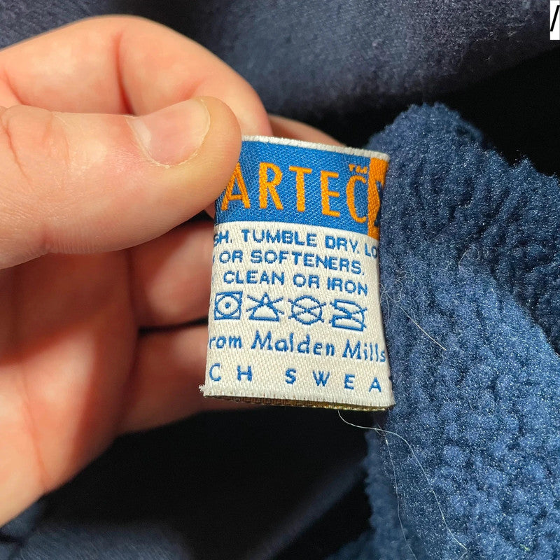 Vintage 90s Double Layered Hoodie Polartec - Large