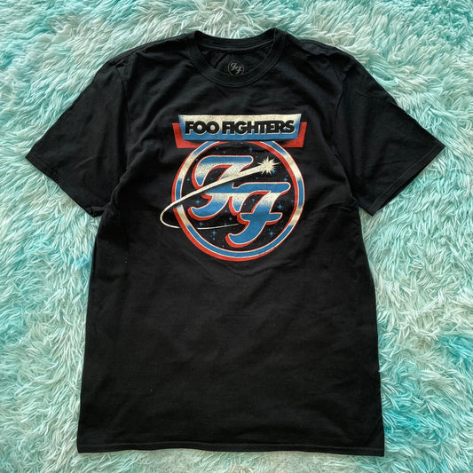 Black Foo Fighters Band T Shirt - Large