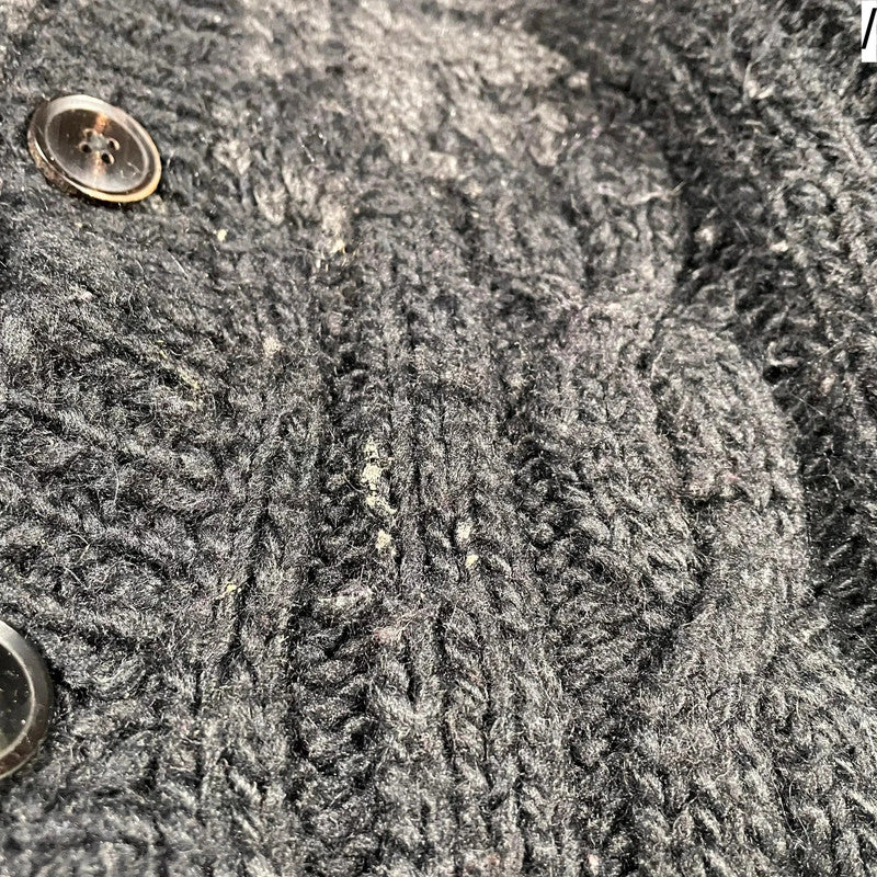 Grey AllSaints Handmade Knitted Cardigan - Mediun