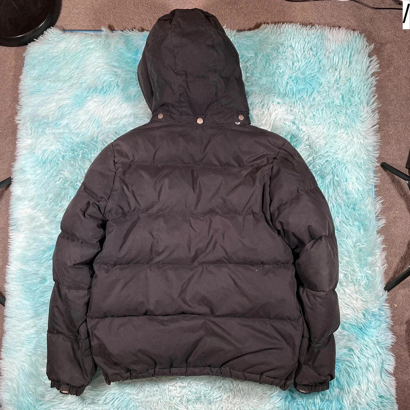 Black Carhartt Puffer Jacket Camo Lining - Medium