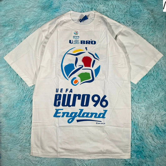 Deadstock Vintage 1996 World Cup Umbro Graphic T Shirt - XL