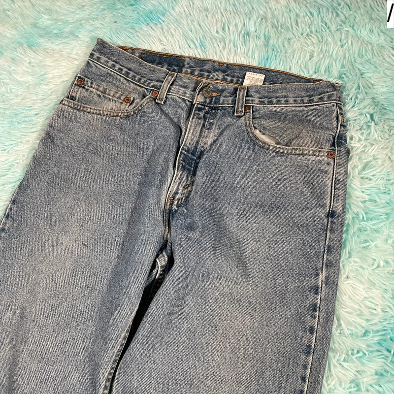 Vintage 90s Levi’s 550 Jeans Baggy Straight Leg - W34 L29