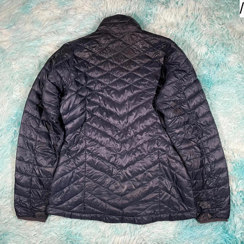 Navy Rab Puffer Jacket Microlight Pertex - Womens Small