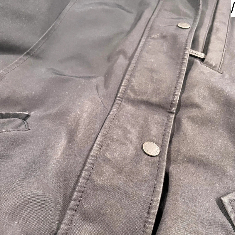 Black Barbour Raincoat - UK18