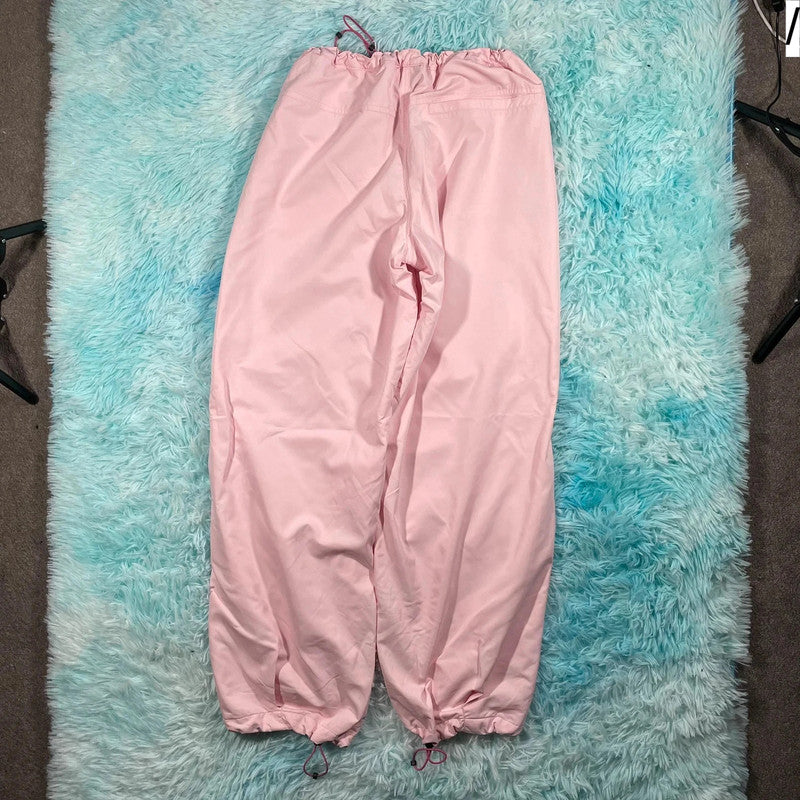 Pink iets frans Baggy Parachute Pants Urban Outfitters - Small