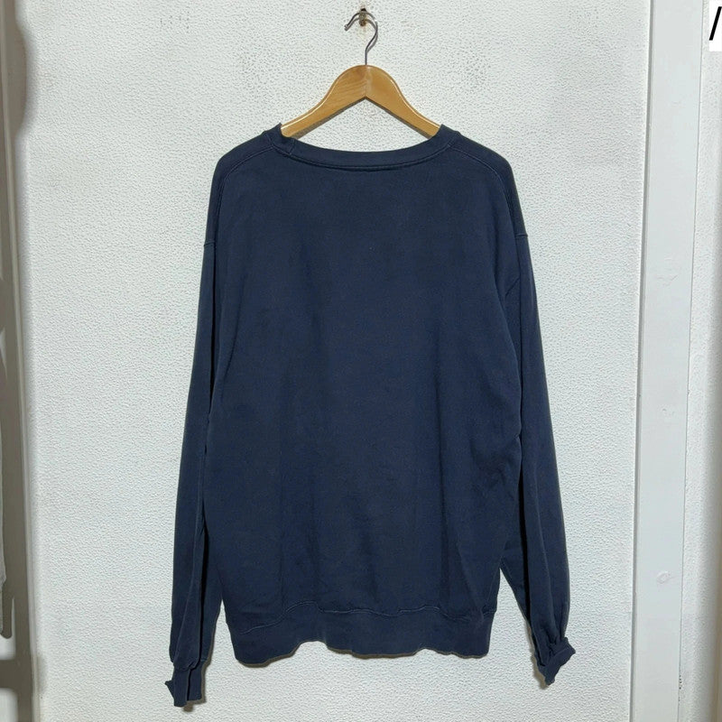 Vintage 90s Navy Timberland Sweatshirt Logo - Large