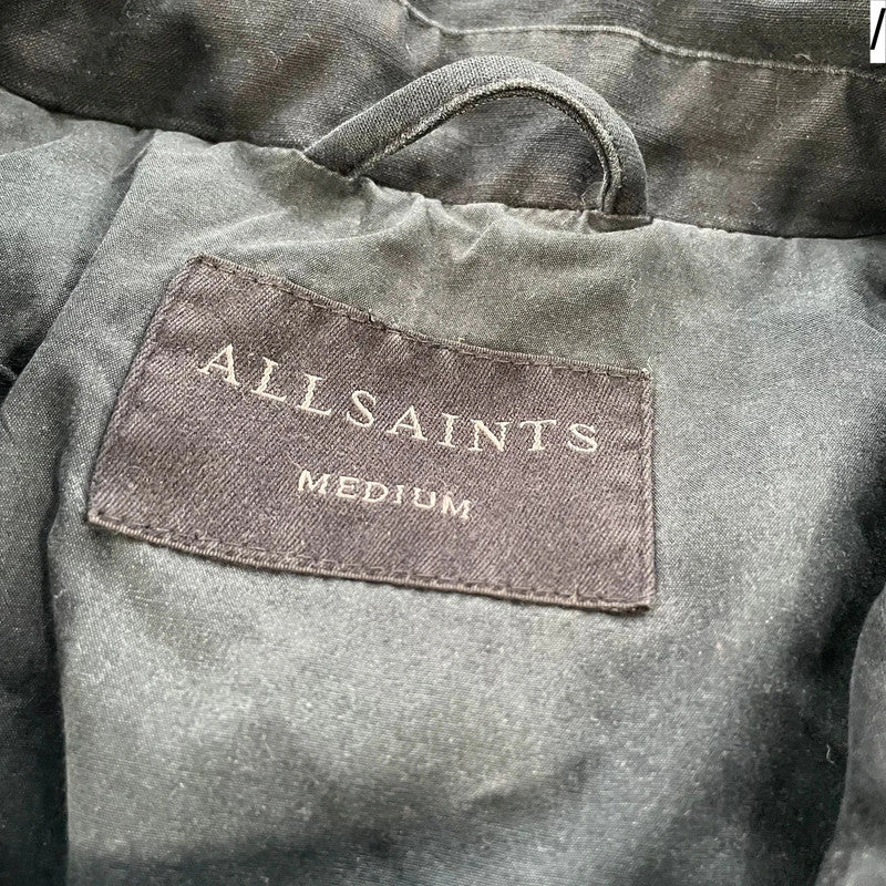 Black AllSaints Utility Jacket - Medium