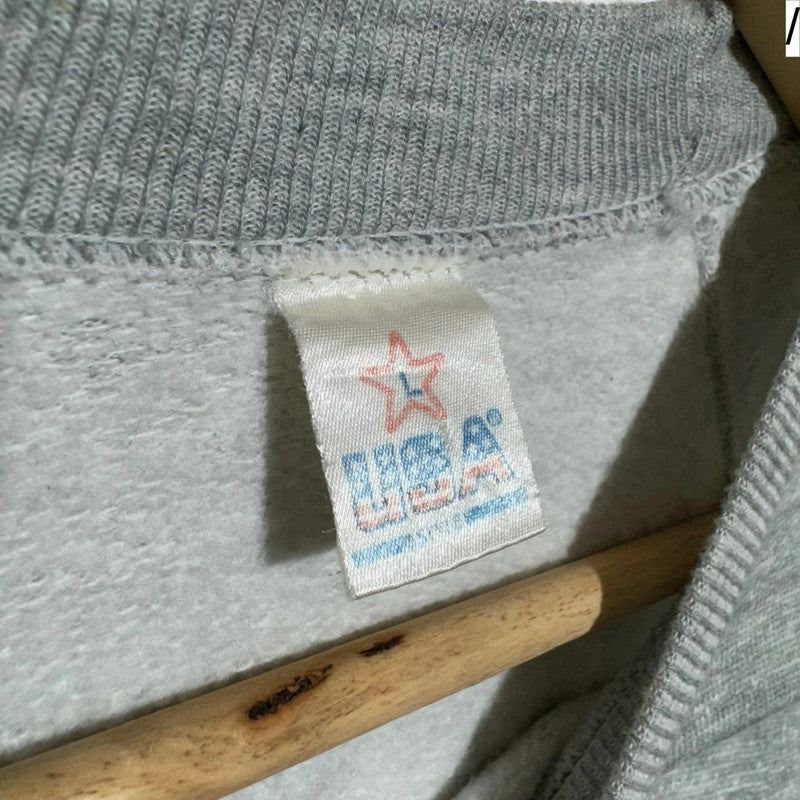 Vintage 80s Grey Cliff Richard Sweatshirt - Large