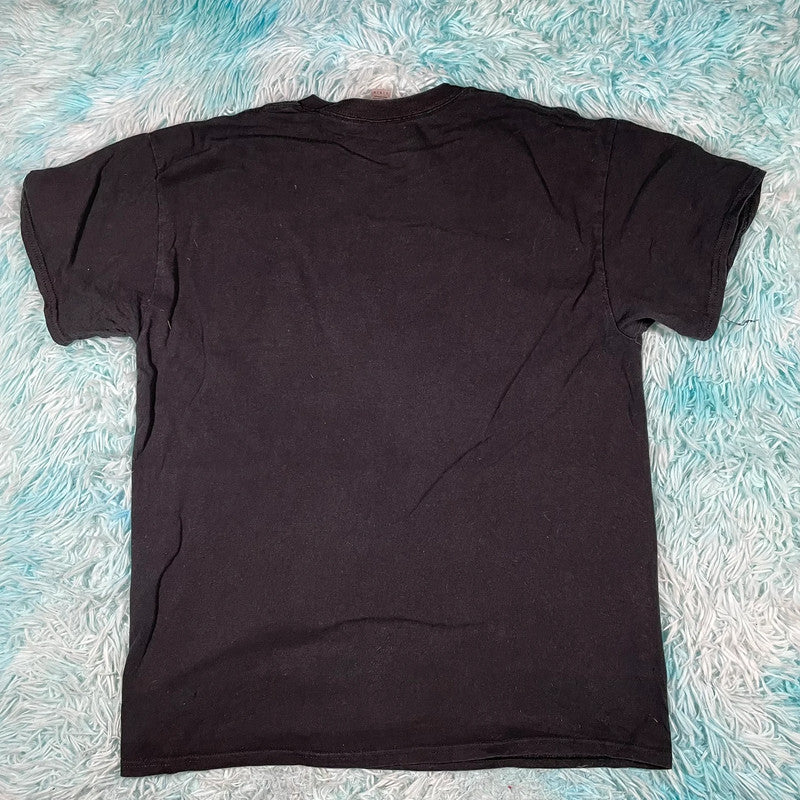 Black Iron Maiden Band T Shirt - Large
