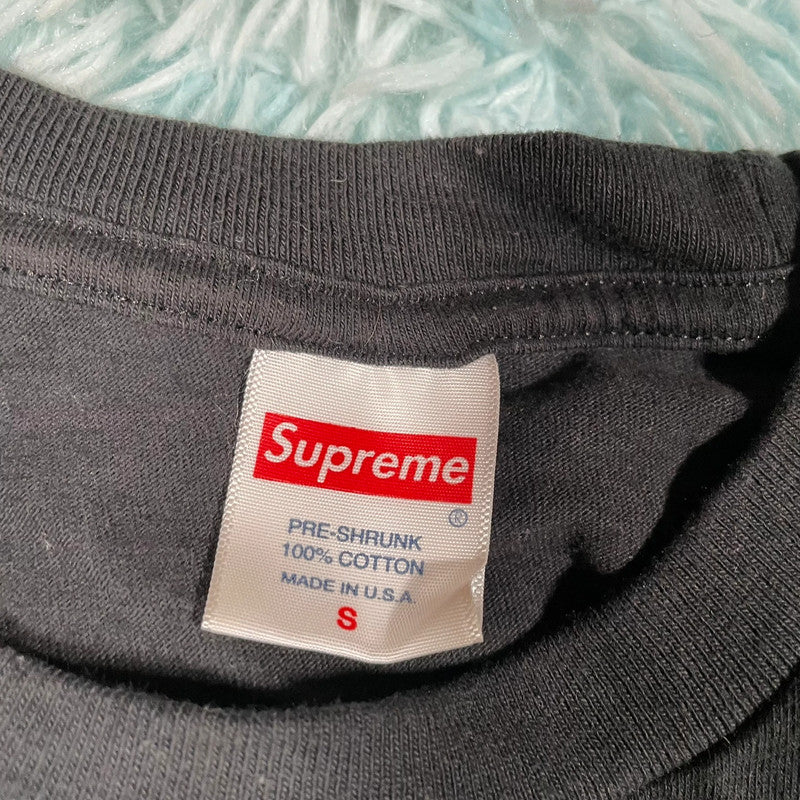 Black Supreme Graphic T Shirt Don’t Fuck Around - Small