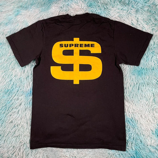 Black Supreme Graphic T Shirt Don’t Fuck Around - Small