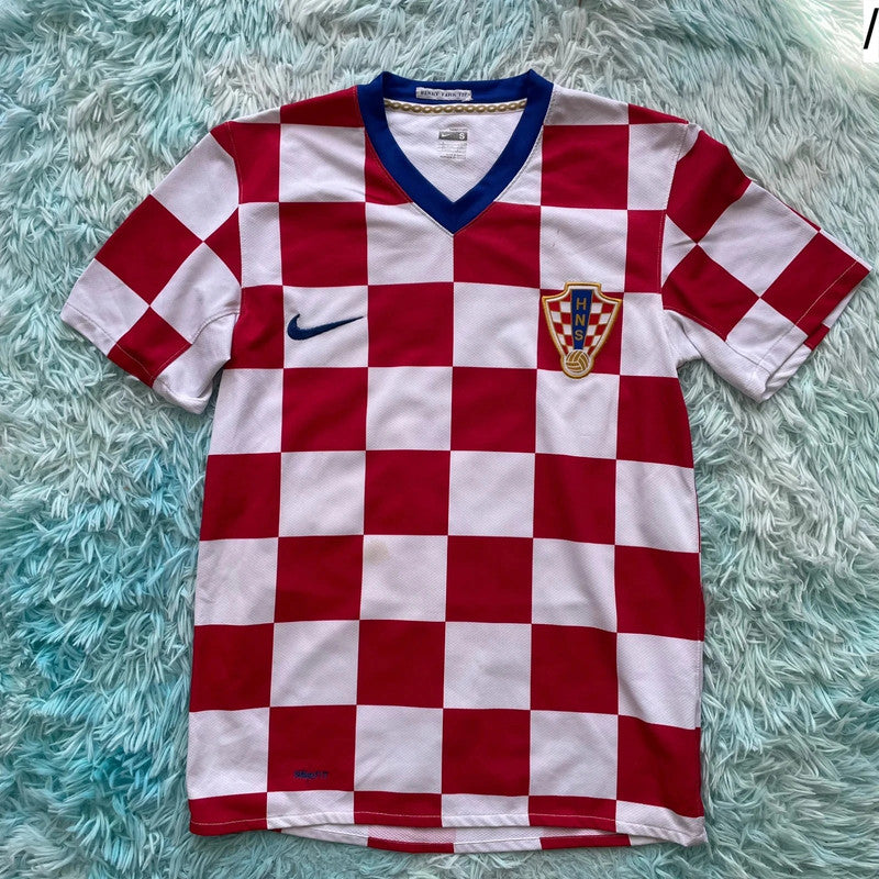 2008 Croatia Football Shirt Nike - Small