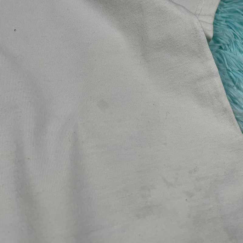White about:blank Heavyweight T Shirt - Medium