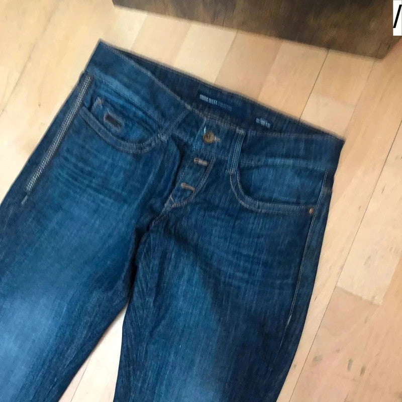 Vintage Navy Miss Sixty Jeans Slim Fit - Size 30 UK12