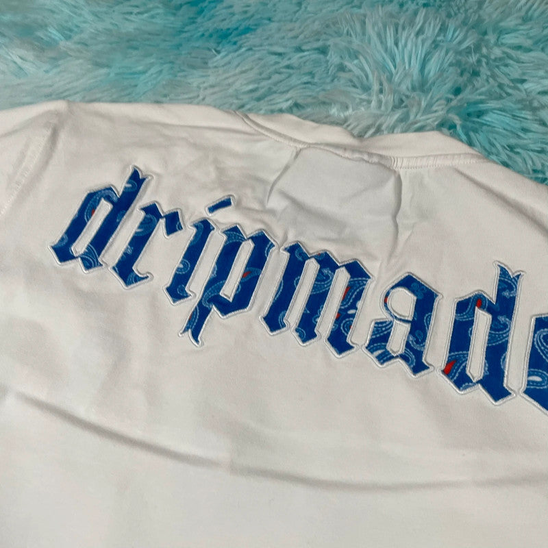 White Dripmade T Shirt - Medium