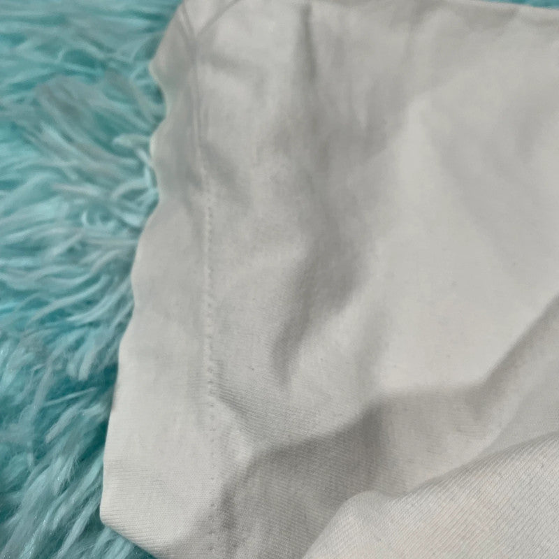 Vintage 70s White Hanes Blank T Shirt - Large
