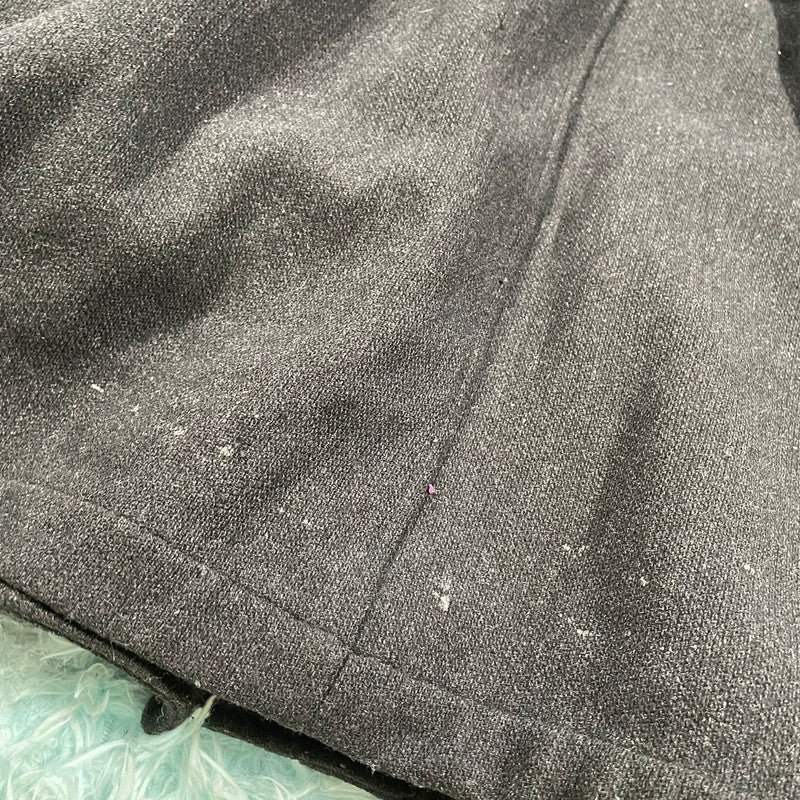 Vintage Black Marlboro Classic Wool Coat - XL