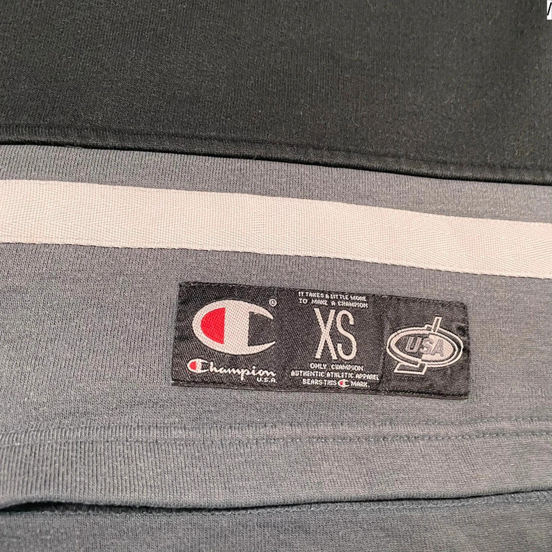 Vintage 90s Black Champion Sweatshirt - XS