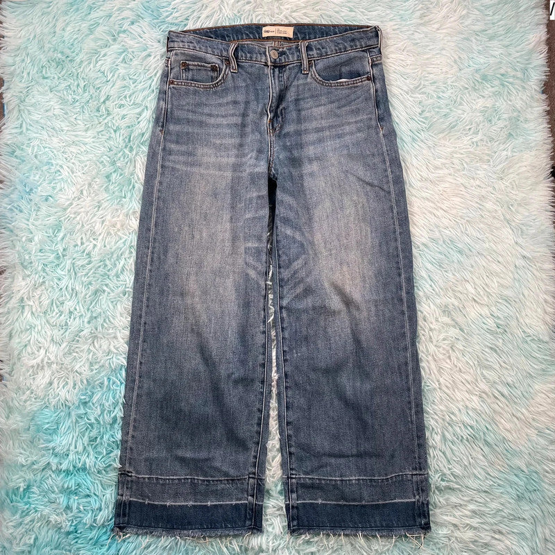Vintage Baggy Flared Gap Jeans - 28W