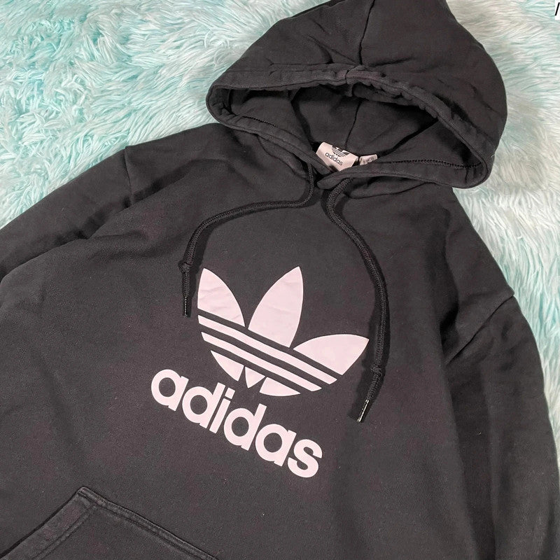 Black Adidas Hoodie - Medium
