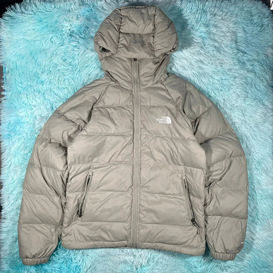 Beige The North Face Puffer Jacket 600 Down - Small