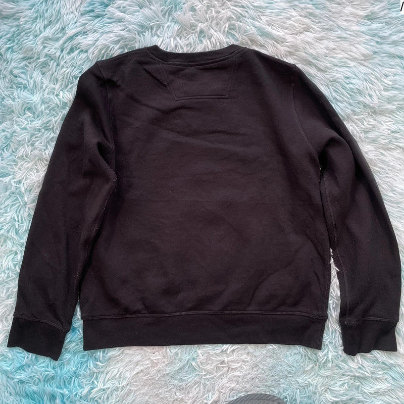 Black Calvin Klein Sweatshirt Logo - XL