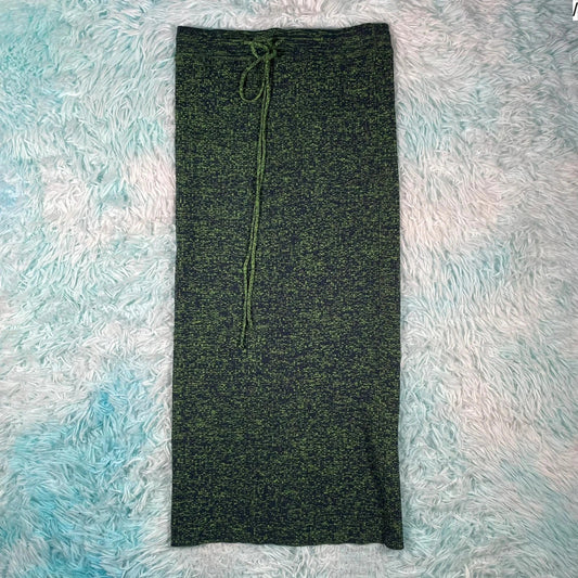 Green & Navy Essentiel Antwerp Pencil Skirt - Medium