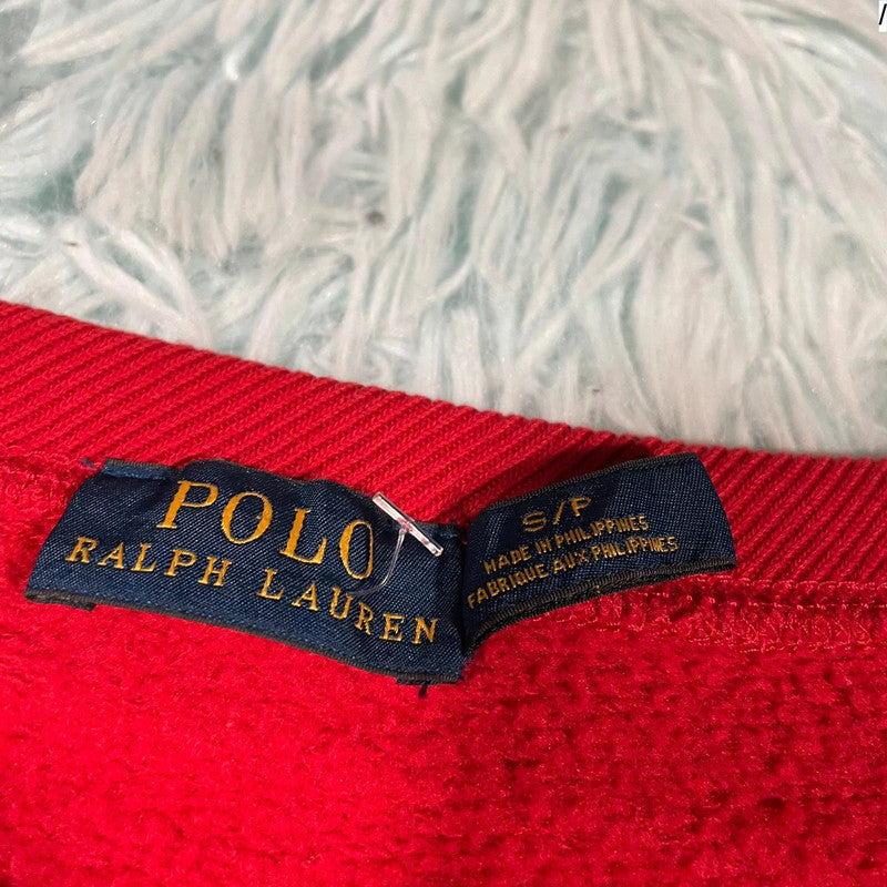 Red Polo Ralph Lauren Jumper - Small