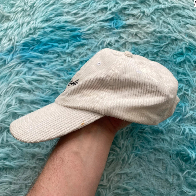 Cream Yardsale Corduroy Cap