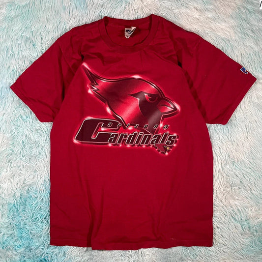 Vintage 90s Red Cardinals MLB T Shirt - Large